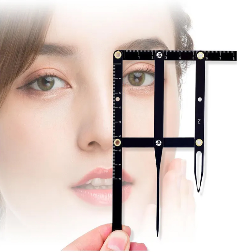 golden ratio measuring calipers – luscious glances tool for facial symmetry & design