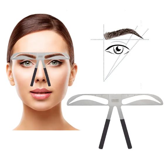 luscious glances microblading 3d eyebrow balance ruler