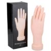Luscious Glances Adjustable Silicone Nail Practice Hand – Bendable & Reusable Training Tool