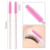 luscious glances disposable eyelash extension spooly – hygienic & precise application