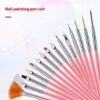 15 pcs nail art pens – precision brushes for gel, acrylic & diy nail decoration