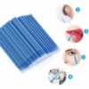 luscious glances eyelash micro brushes – precision individual applicators for lash & brow care