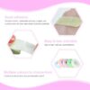 luscious glances disposable eyelash extension tape – non woven fabric, gentle & breathable