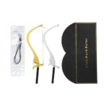 Luscious Glances Bow & Arrow Eyebrow Mapping Ruler – Flexible Brow Symmetry Tool