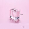 eyelash extension glue holder – stylish crystal design by luscious glances