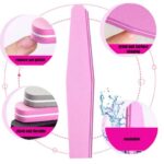 Luscious Glances Soft Nail Buffer & File – 10-Piece Set for Precise Shaping and Shine