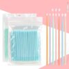 luscious glances eyelash micro brushes – precision individual applicators for lash & brow care