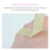 luscious glances disposable eyelash extension tape – non woven fabric, gentle & breathable