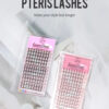 Luscious Glances Pteris Premade Eyelash Extension Fans
