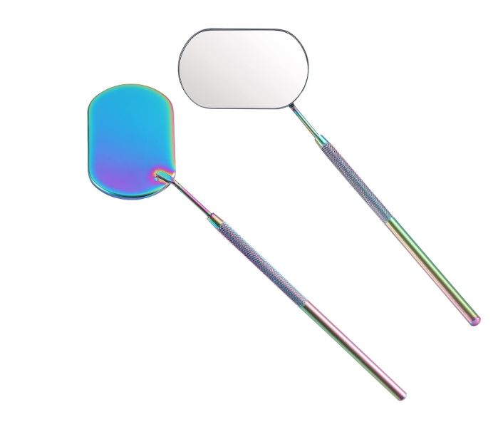 Luscious Glances Detachable Lash Mirror – pro lash artist tool with ergonomic handle and anti-fog wide-angle view