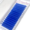 blue color mix human lashes by luscious glances – premium lash box