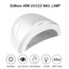 sun uv 48w led nail lamp – professional uv nail dryer for gel polish & nail art
