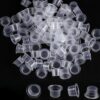 100 pcs Microblading Ink Cups – Disposable pigment holders for microblading, PMU & tattoo by Luscious Glances