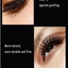 luscious glances ultra eyelash extension glue – 0.5 sec dry time for skilled lash artists