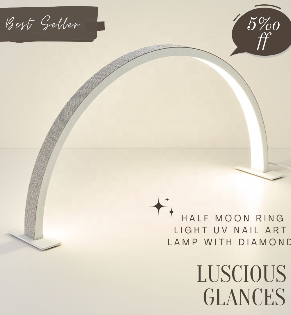 Big Half-Moon LED Nail Lamp for Manicure
