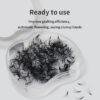 luscious glances loose fan eyelash extensions – 500 pcs individual length lashes