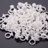 Luscious Glances Eyelash Extension Glue Rings – 100 pcs disposable adhesive holder cups for lash artists”
