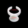 luscious glances eyelash extension glue rings – 100 pcs disposable holder cups