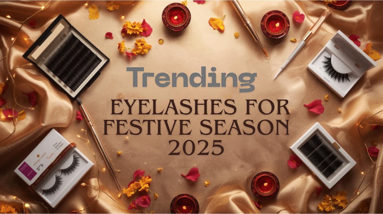 trending eyelash extension for festive season 2025