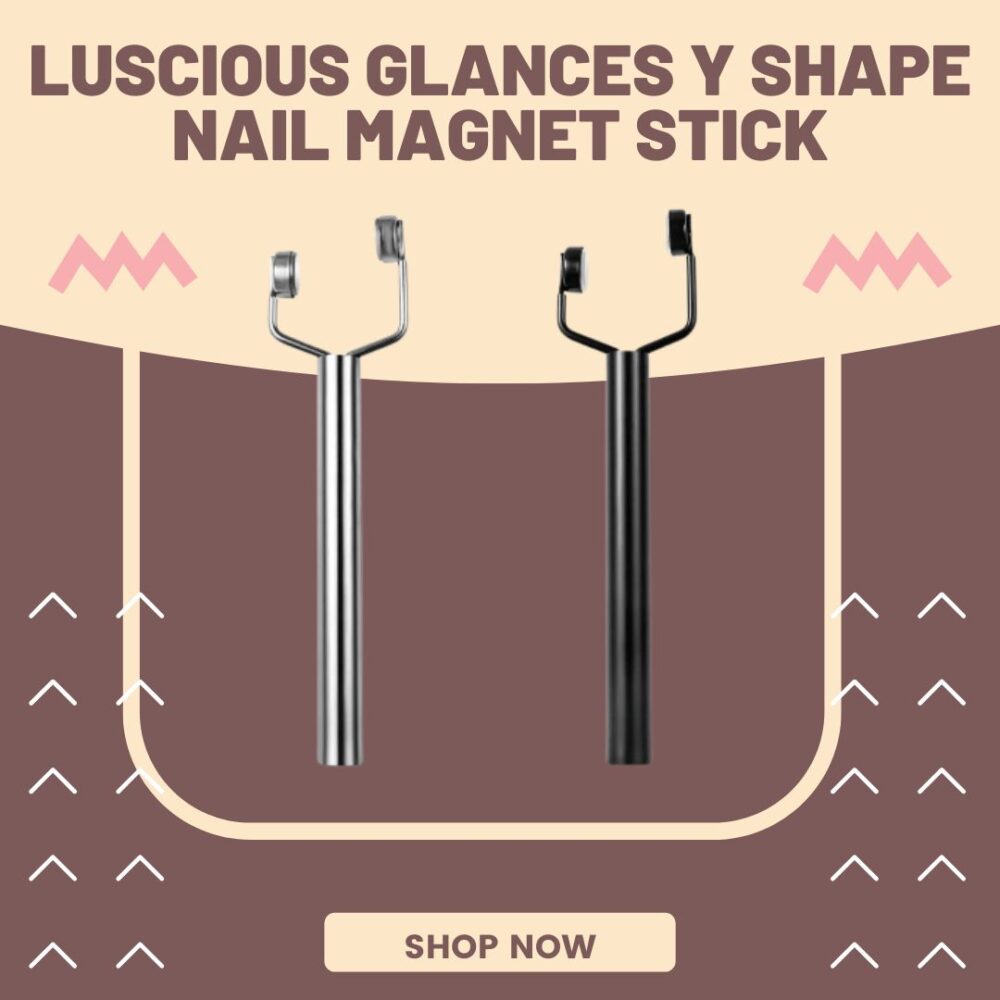 “3-in-1 Cat Eye Magnet Stick with Triple-Head Y-Shape – Magnetic Nail Art Tool”