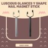 “3-in-1 Cat Eye Magnet Stick with Triple-Head Y-Shape – Magnetic Nail Art Tool”